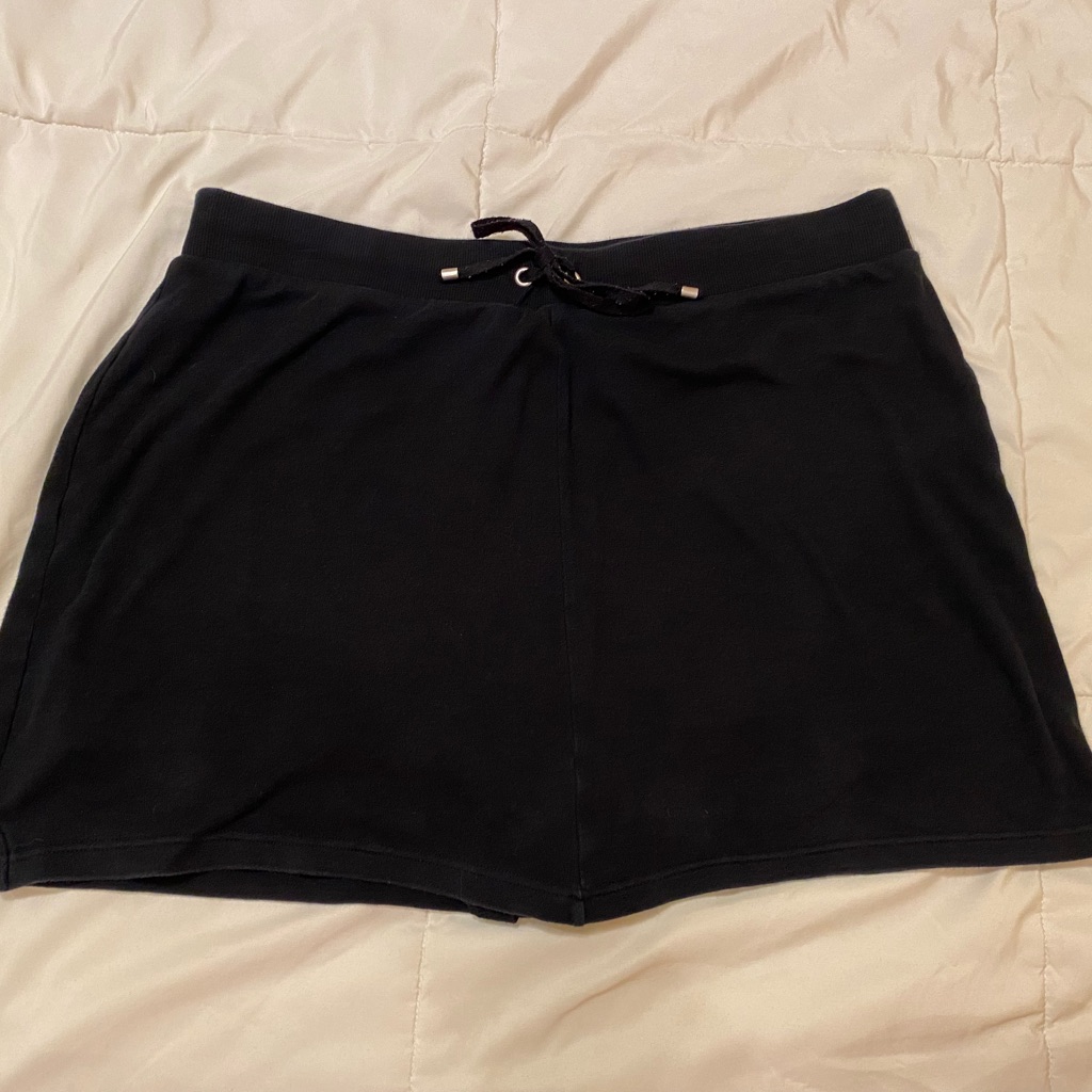 Black Cotton Skirt, Croft & Barrow
